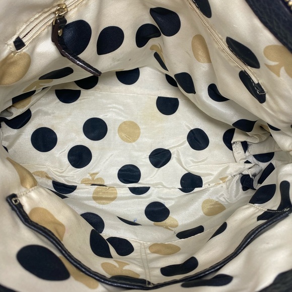 Kate Spade Black Leather Wellesley Rachelle Satchel - Picture 12 of 17